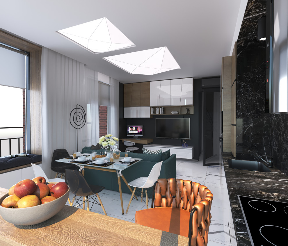 Интерьер квартиры ЖК "ЭВОЛЮЦИЯ", Новосибирск