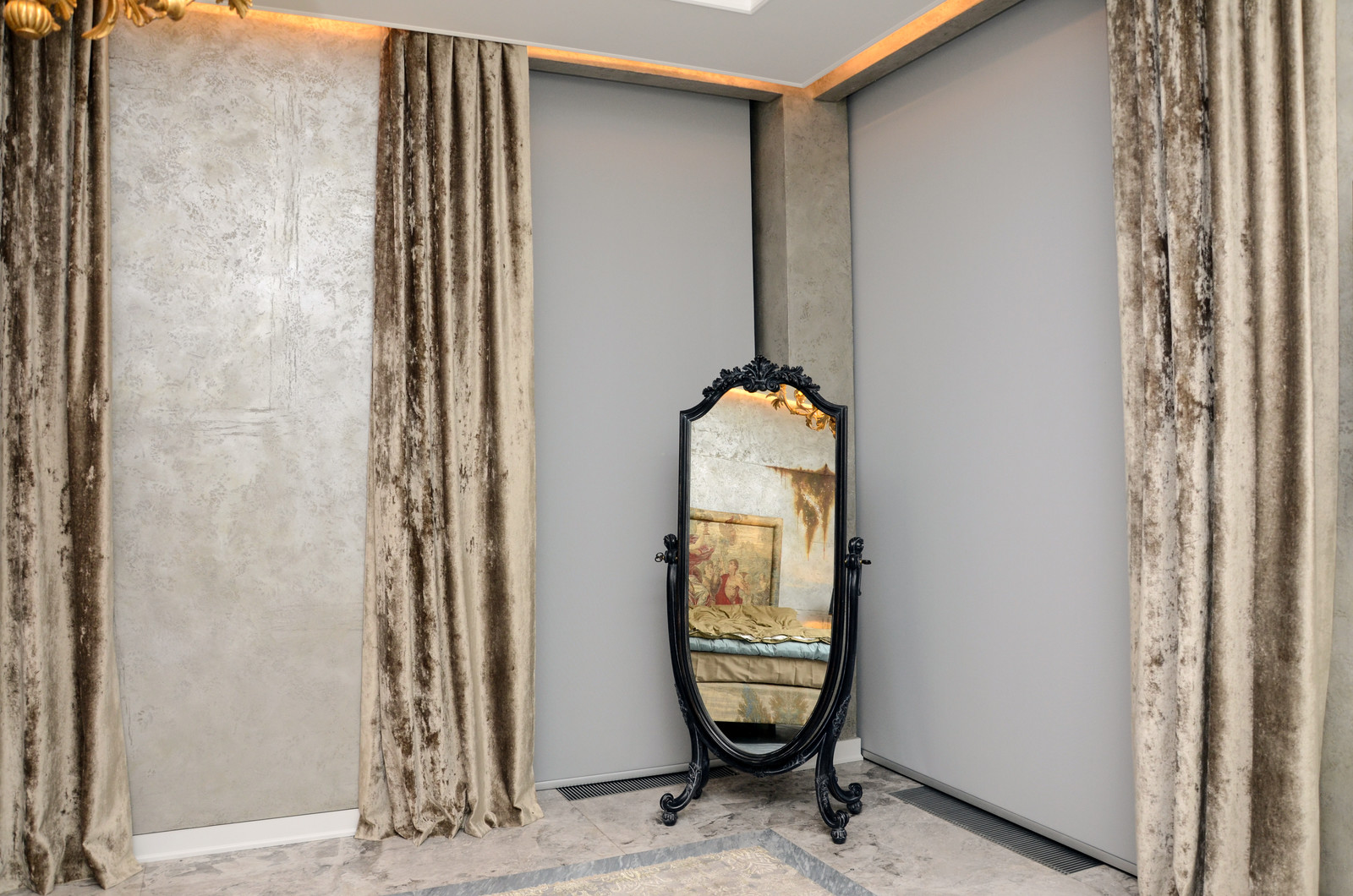 Текстильное оформление квартиры в ЖК "Отрада"