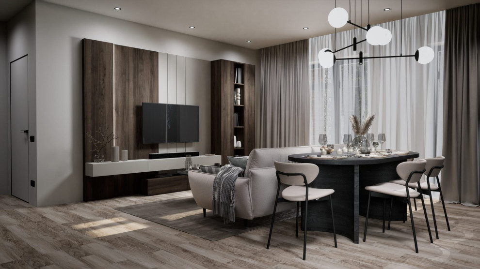 Обложка проекта: Дизайн интерьера для компании ВамДом (выставка OpenVillage 2024)