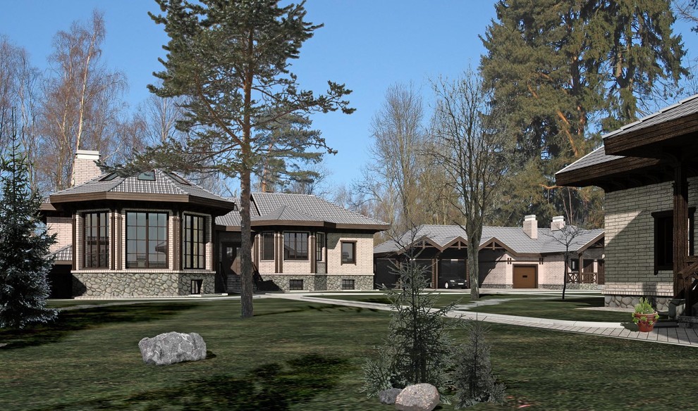 Обложка проекта: Коттедж в Разливе