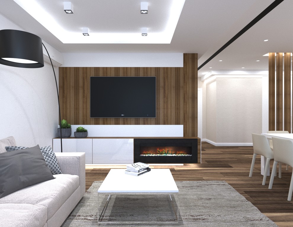 Обложка проекта: Трехкомнатная квартира  ЖК Бавария