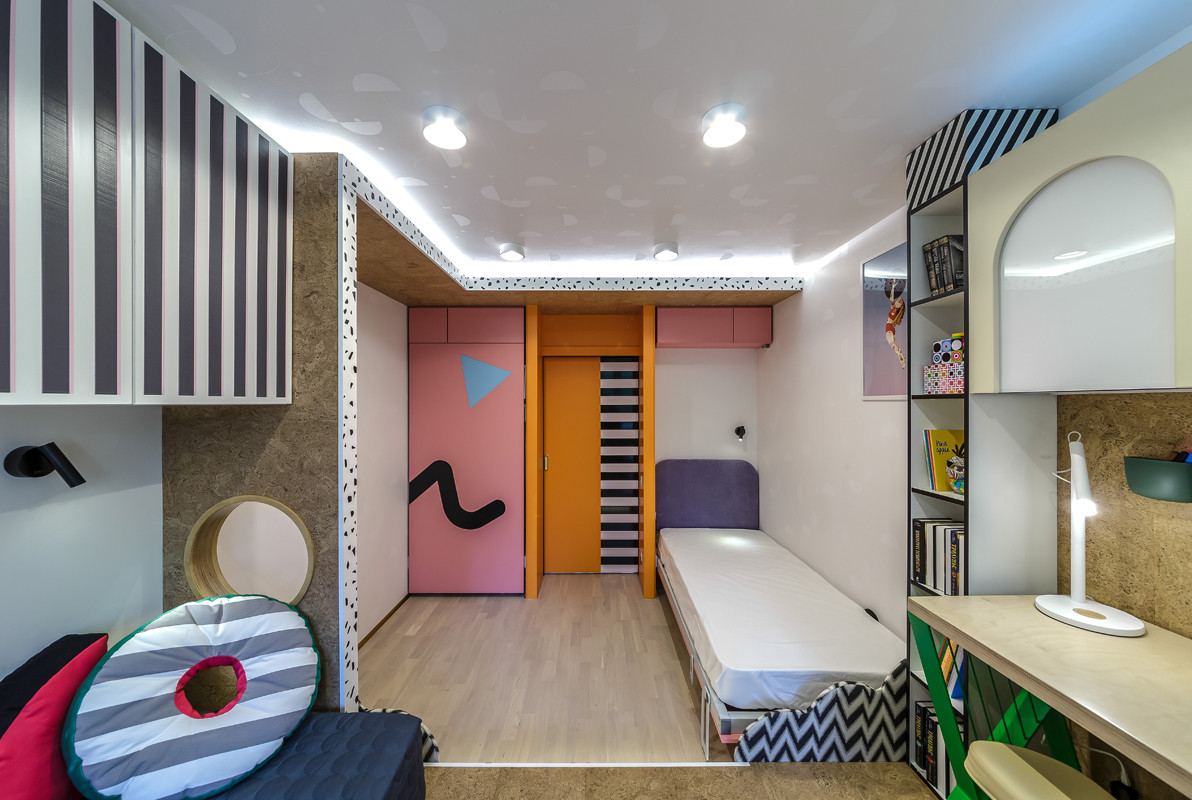 Вопрос: Как спрятать кровать в однокомнатной квартире