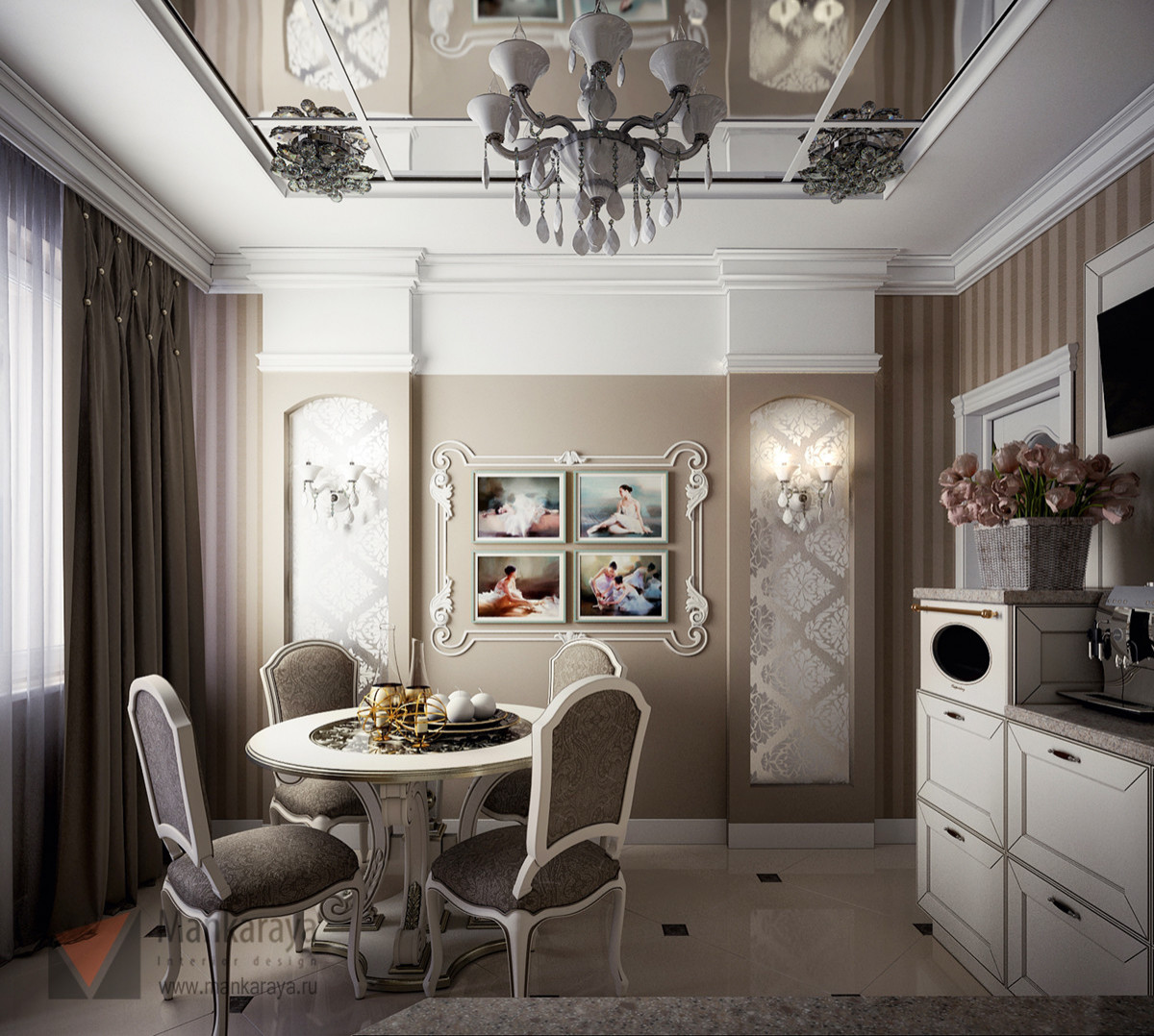 Квартира в классическом стиле