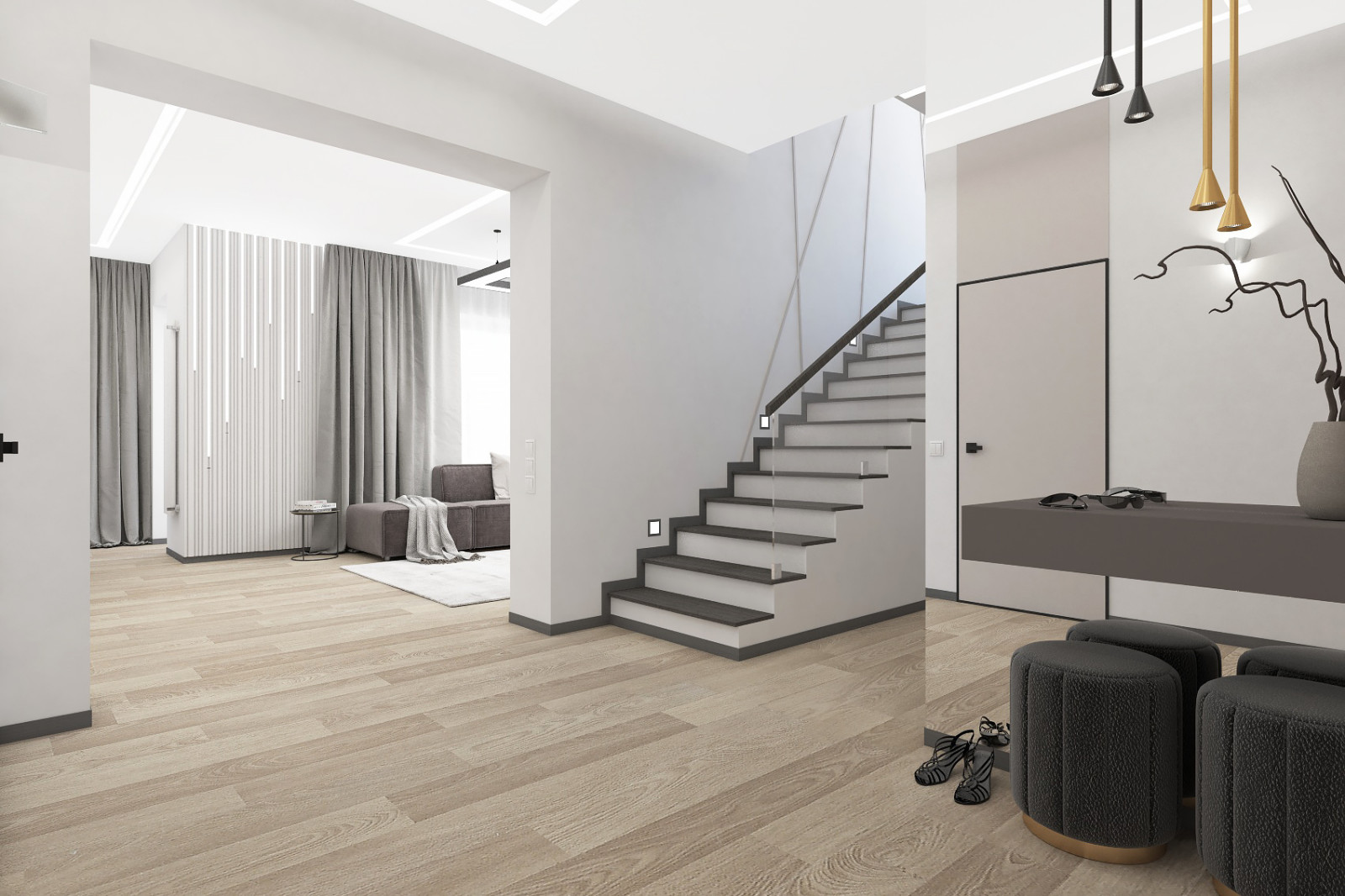 Интерьер жилого дома