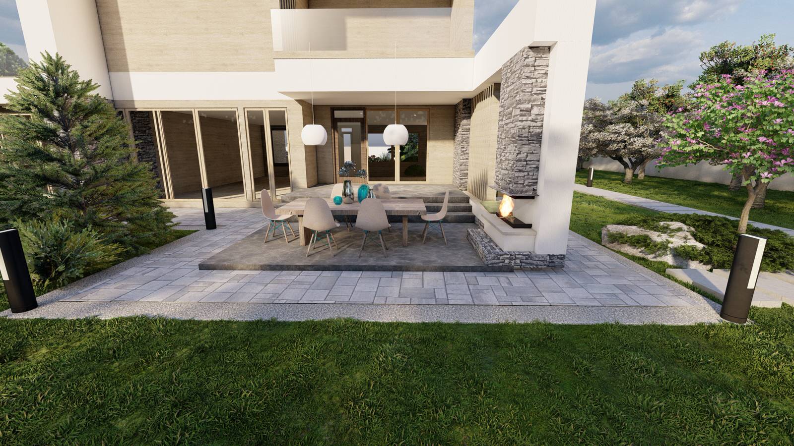 Сад "Многоликий". КП Райт Вилладж