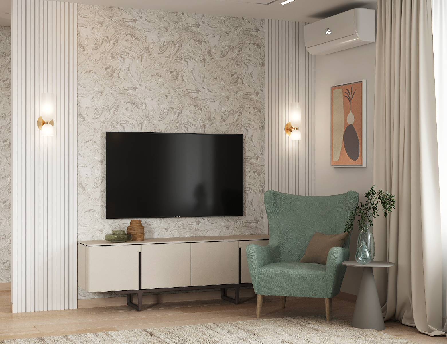 Квартира 110 м2 ЖК "Васильки"