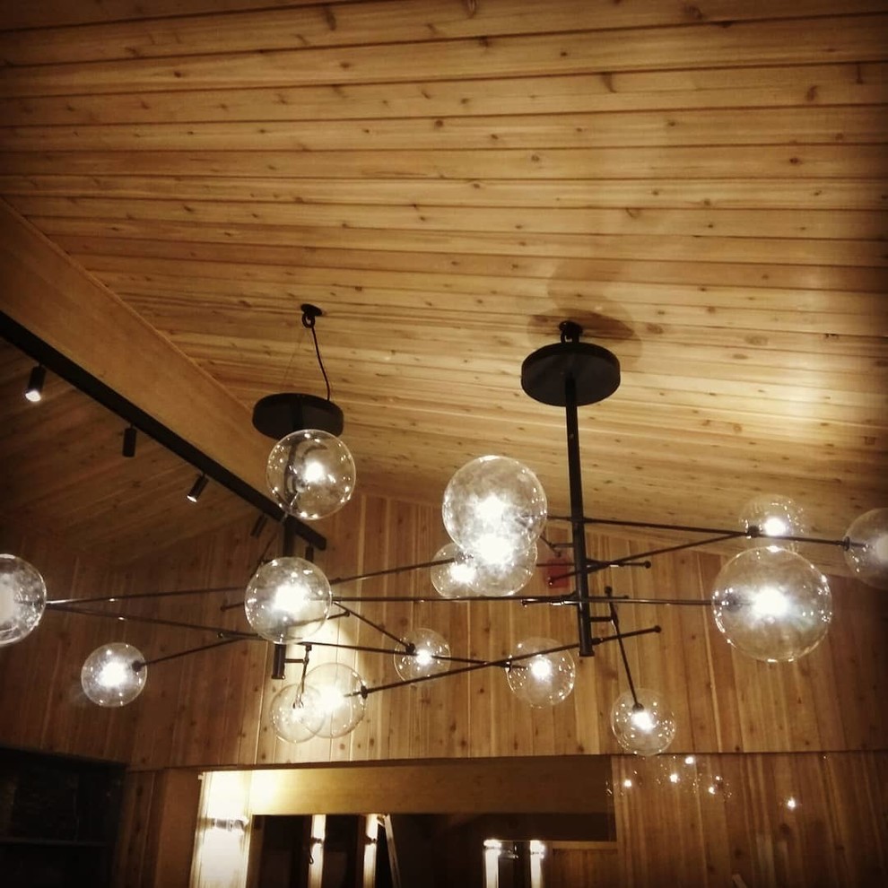 Люстры из вороненой латуни