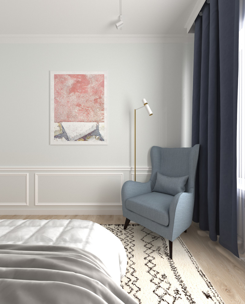 Спальня в одном шаге от классики