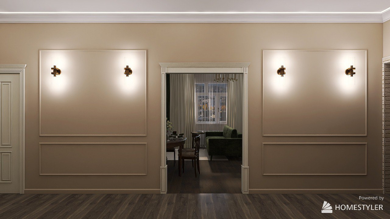 Современная классика для молодой пары с ребенком