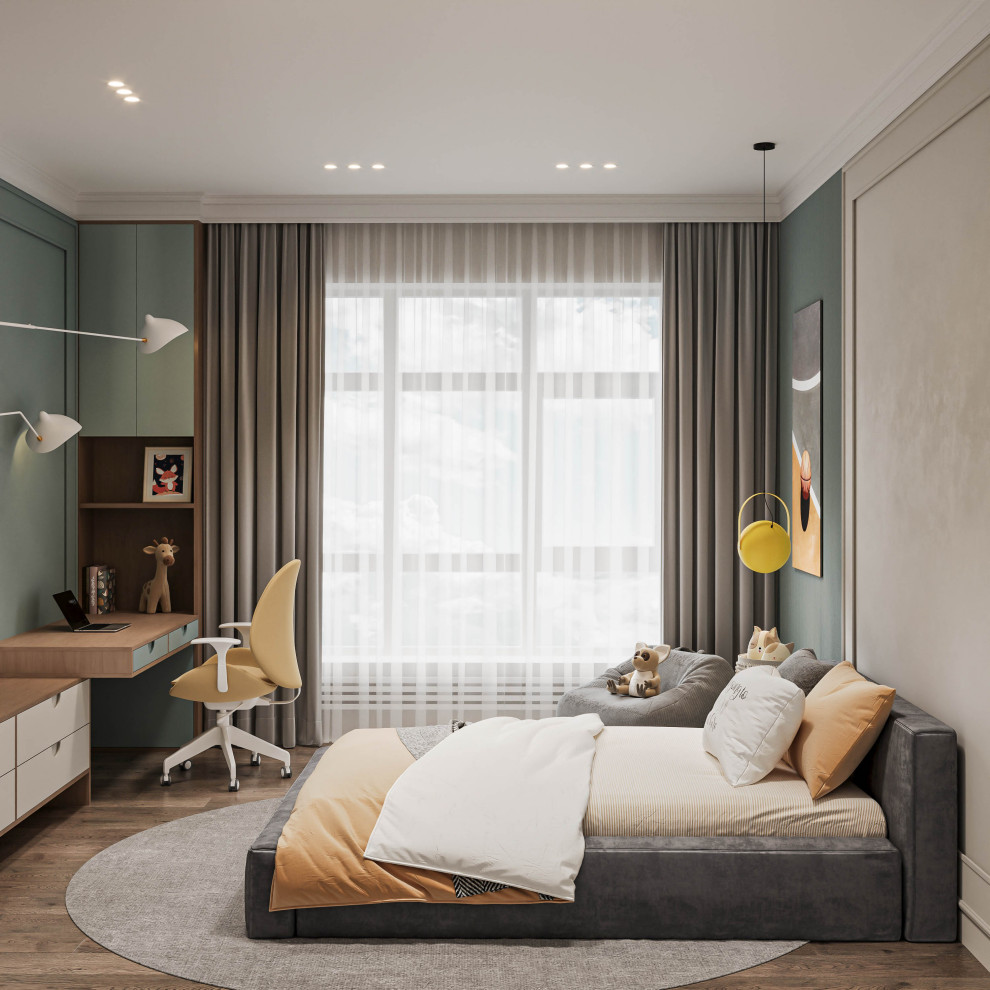 Дом в стиле неоклассика 260 м2