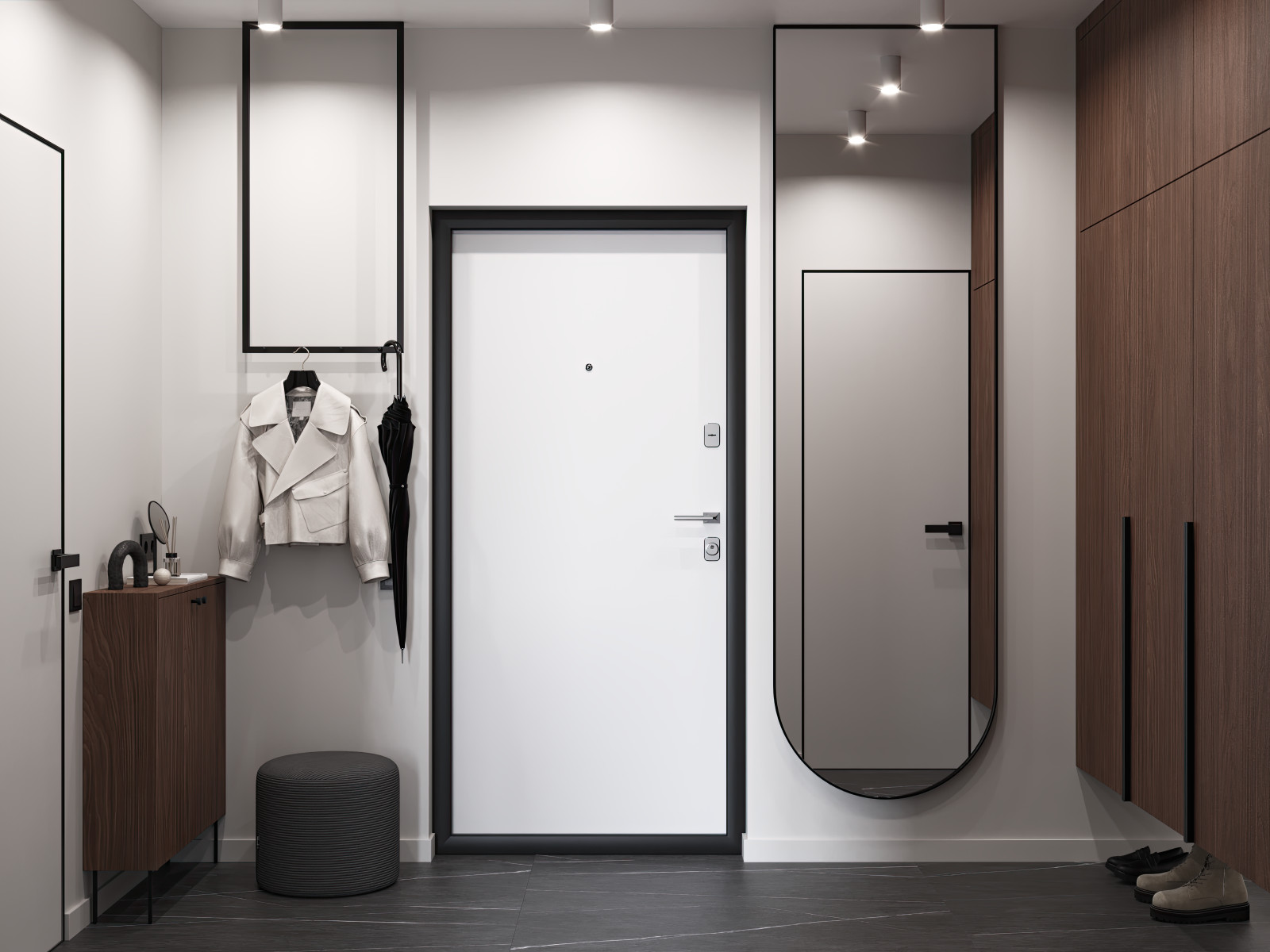 Обложка проекта: Двухкомнатная квартира 58 кв м для молодой семьи