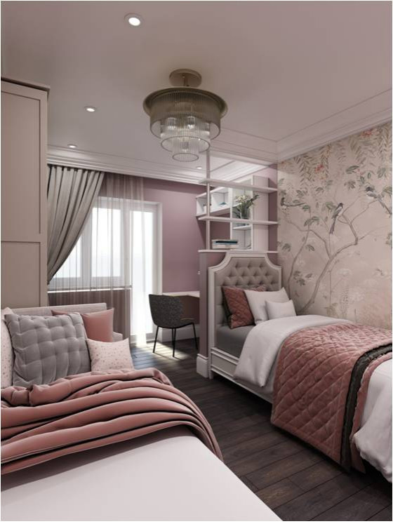 Квартира на Мичуринском проспекте, 74 м2