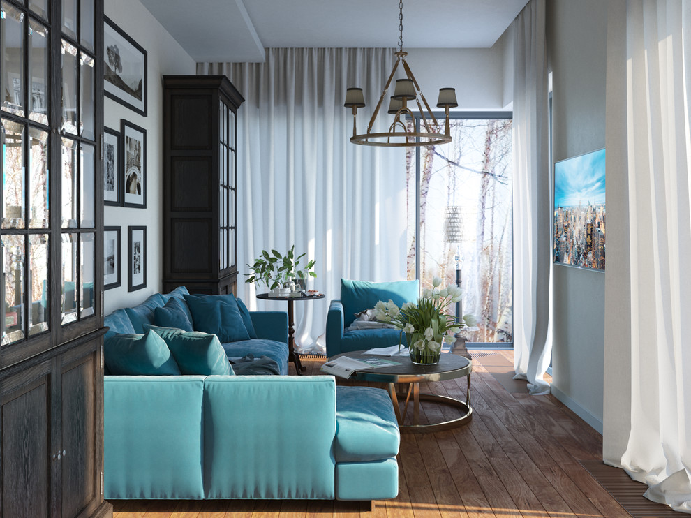 "Принцип гармоничных сочетаний" квартира 80 кв.м.