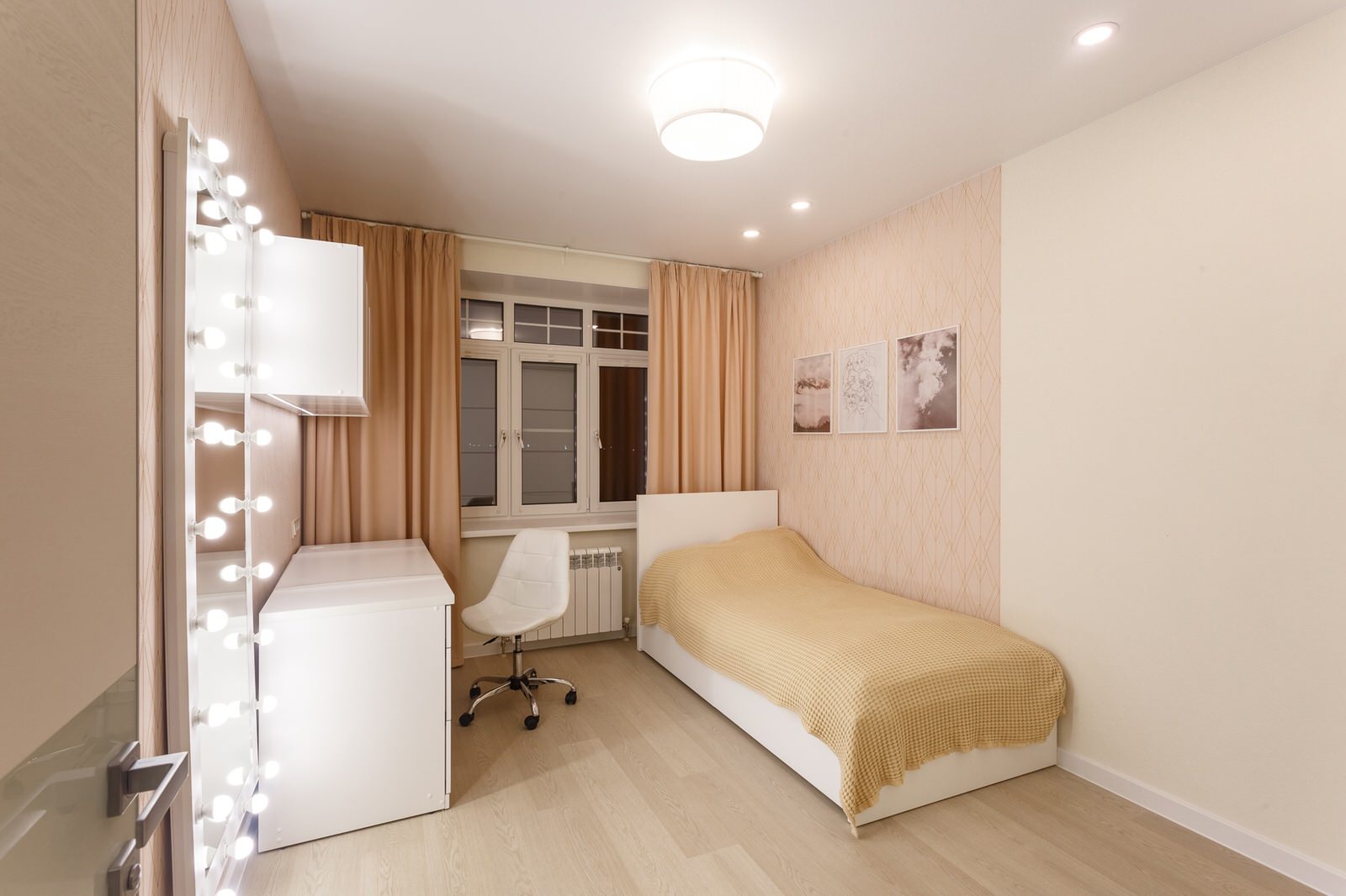 Обложка проекта: Капитальный ремонт 3-х комнатной квартиры, 85 м², "ЖК ЛОФТ"