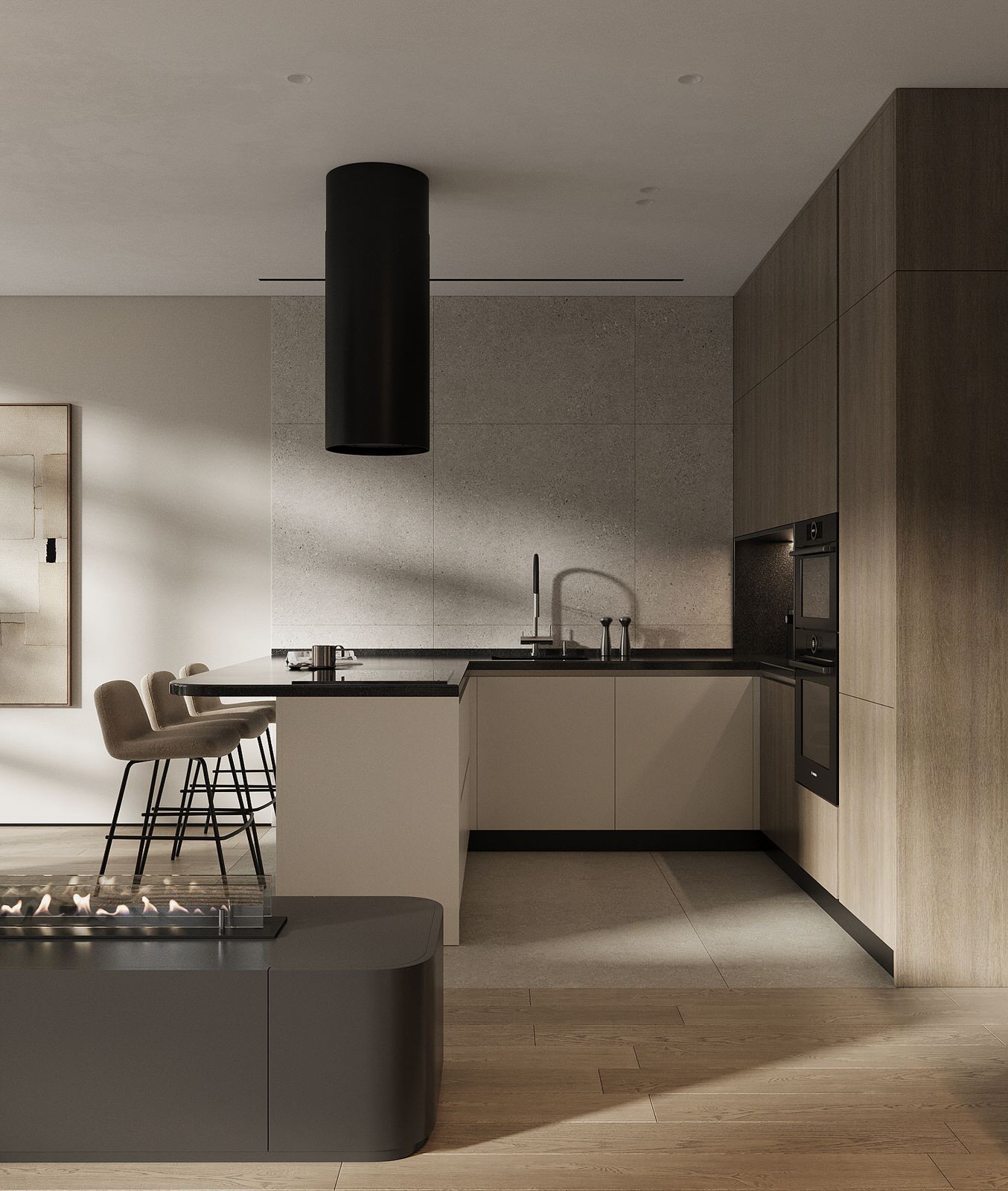 Кухня-гостиная