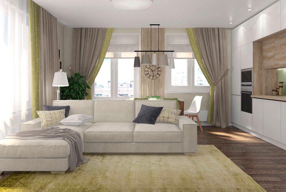 Обложка проекта: Евротрешка в эко-стиле в ЖК Легенда