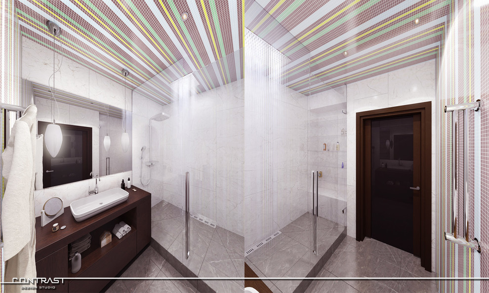 Ванная комната с душевой