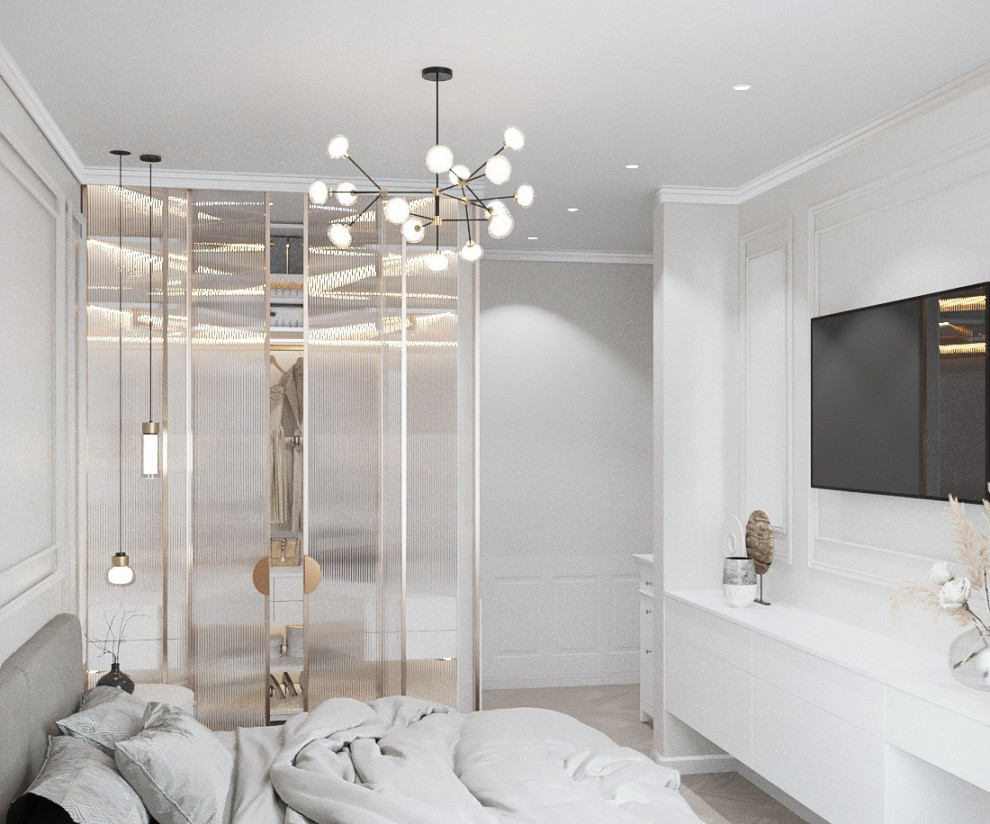 Квартира 55 м2, современная классика