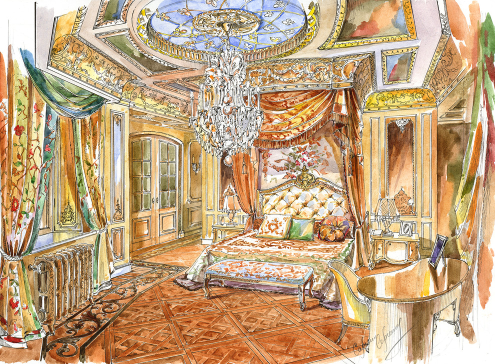 a privat house in french classic style