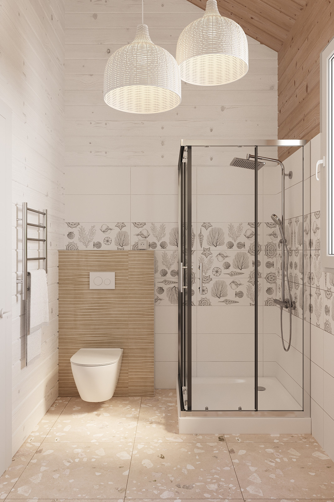 Проект -домик у моря на базе отдыха Русь