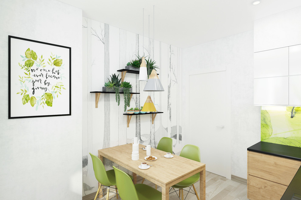 Обложка проекта: Квартира для молодой девушки в скандинавском стиле