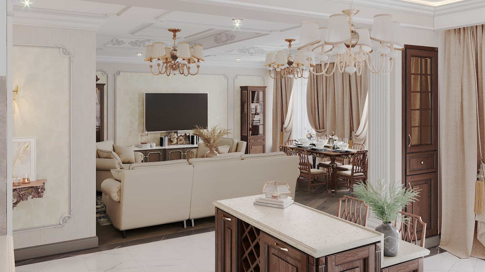 Дизайн интерьера квартиры на улице Гастелло, ЖК Виктори Плаза