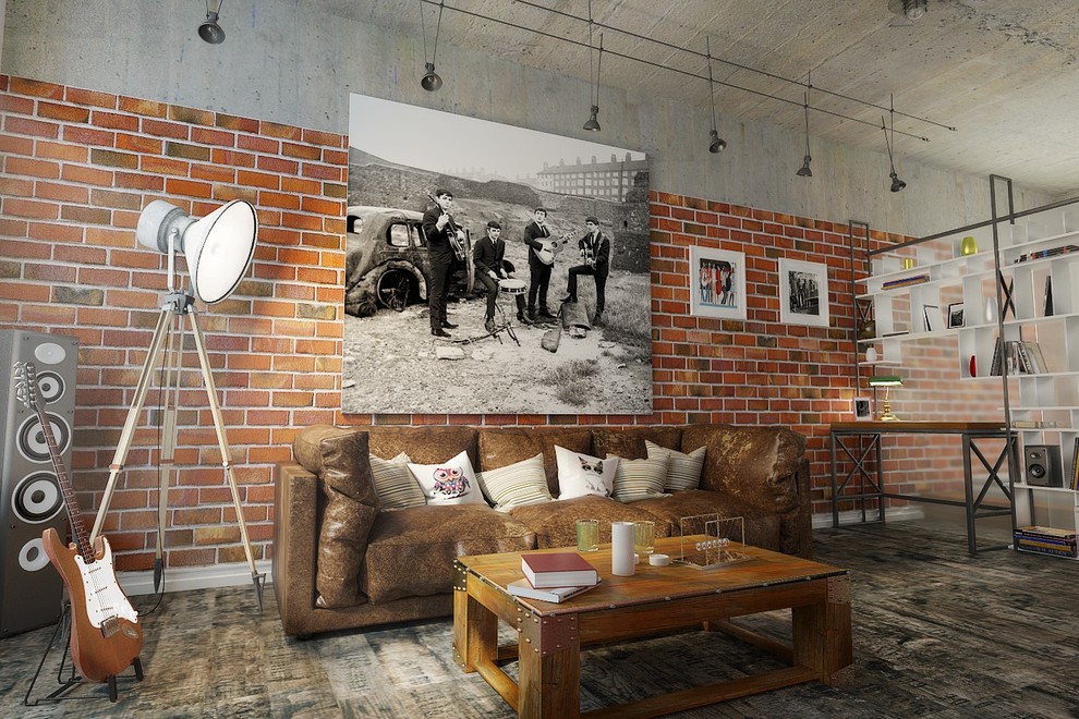 Обложка проекта: Квартира для молодой творческой пары