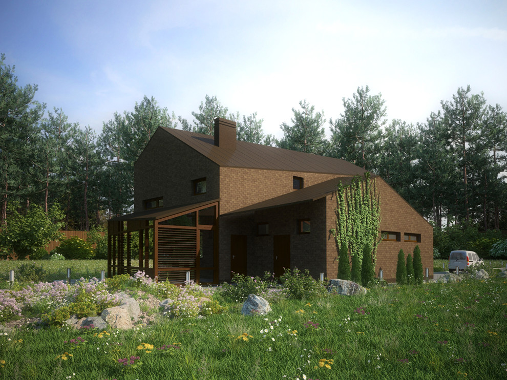 Частный двухэтажный дом