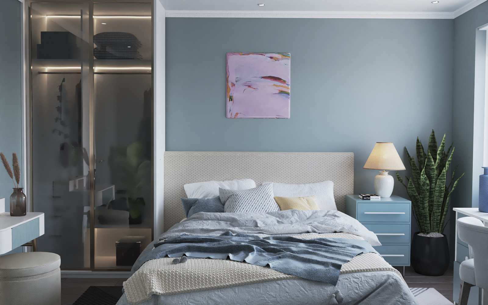 Обложка проекта: Спальня для юной девушки