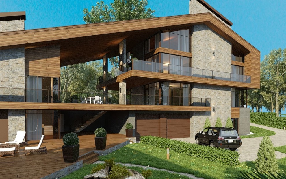 Индивидуальный жилой дом в пригороде Владивостока