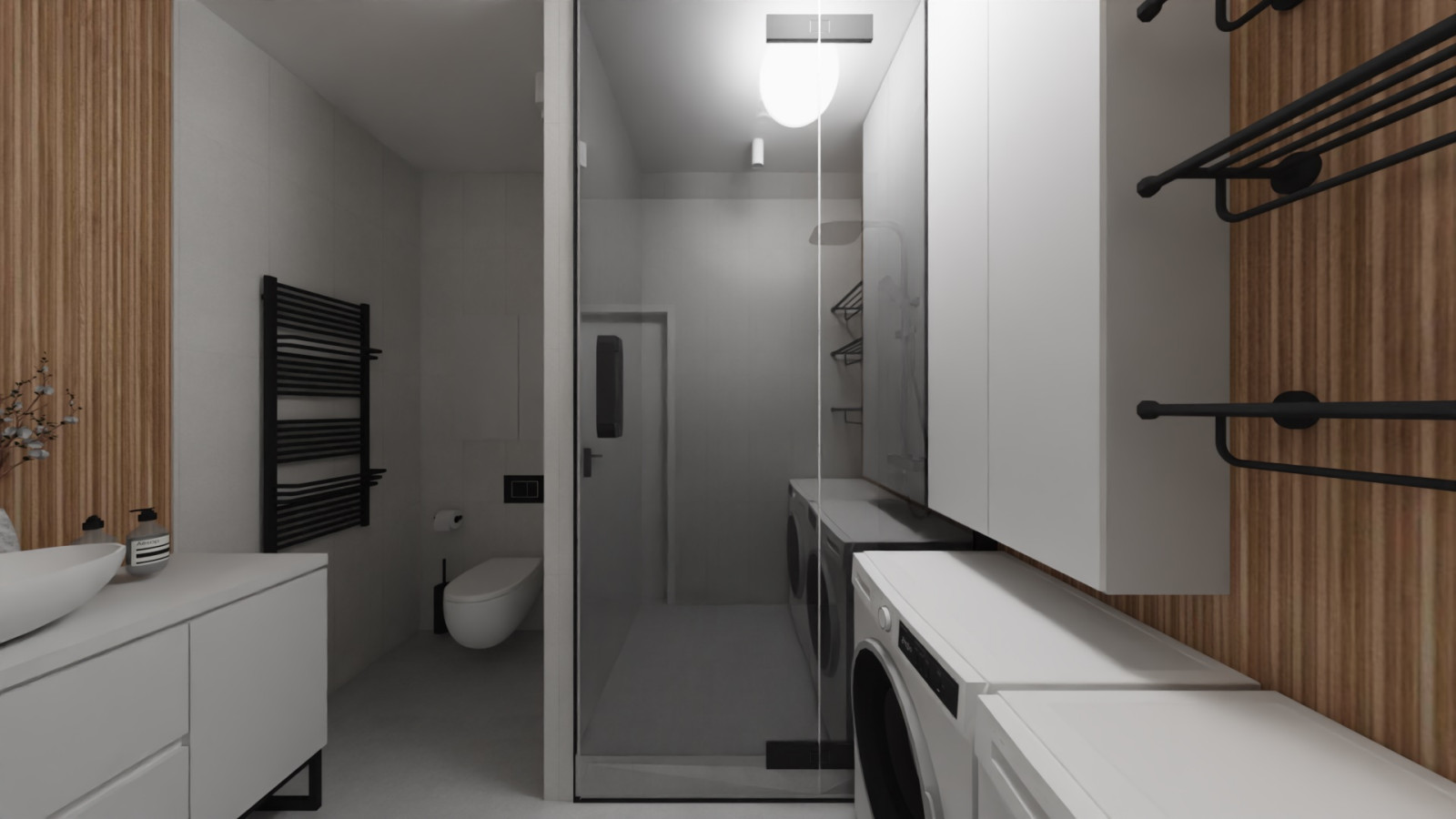 Санузел в современном стиле