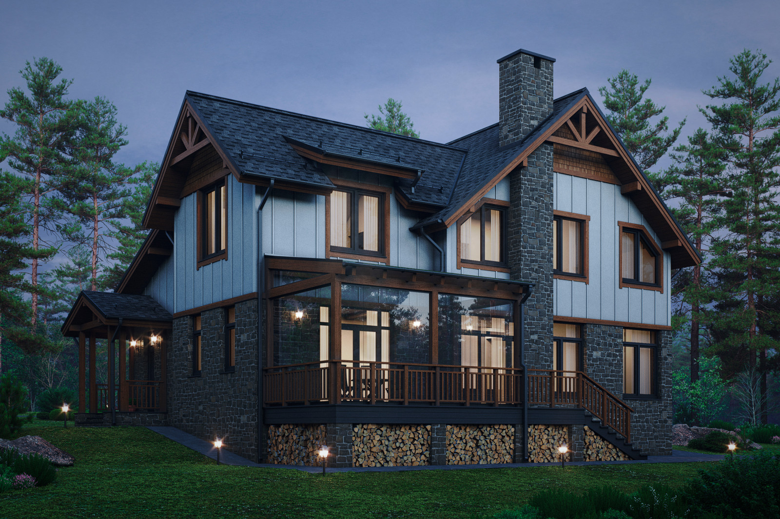 AV 344 "Зимняя дача в Орехово"