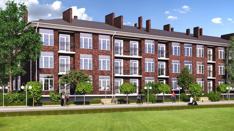 Визуализация многоквартирных домов