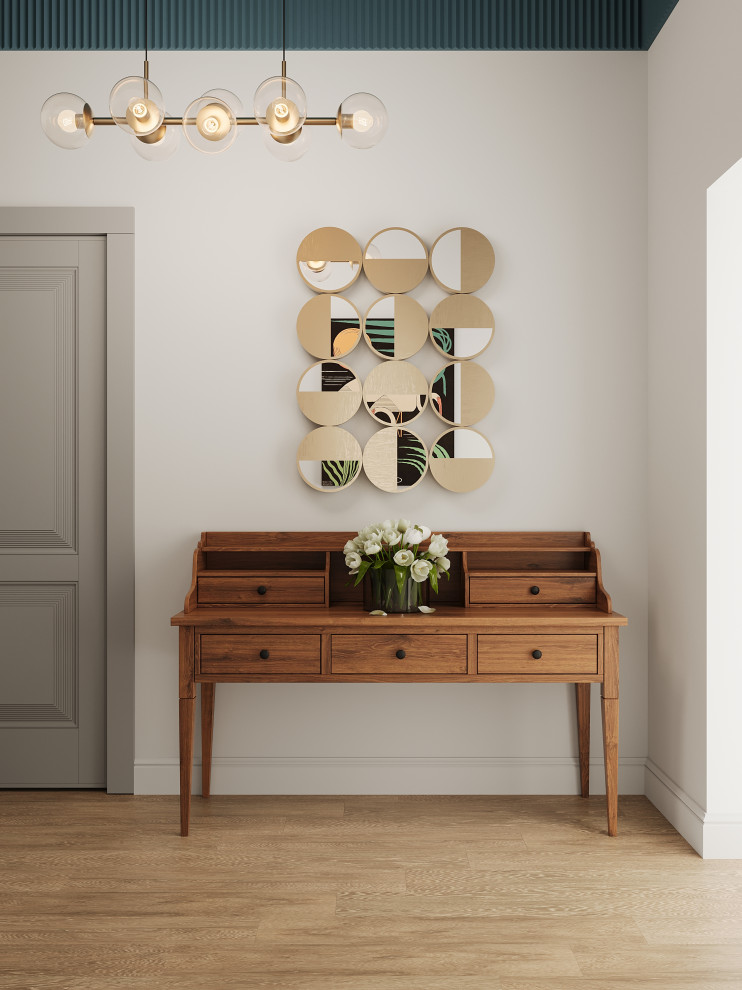 Проект в старом фонде в центре СПб. Ретро и винтаж.