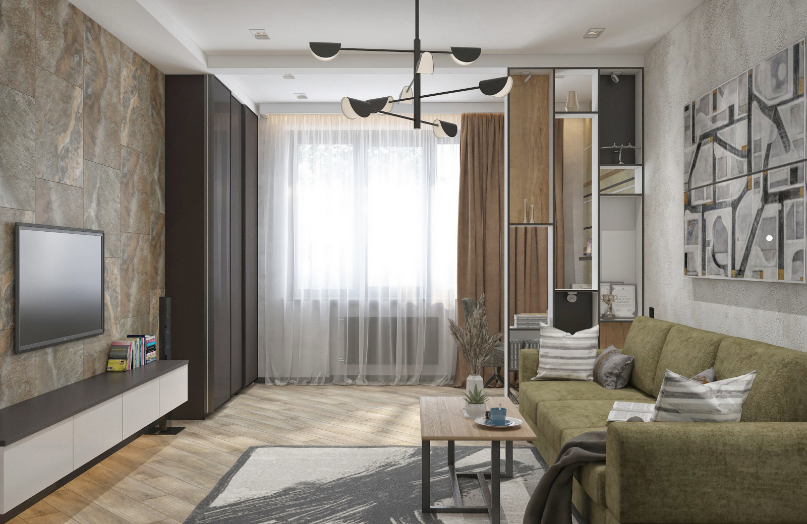 Гостиная (квартира г. Балашиха)