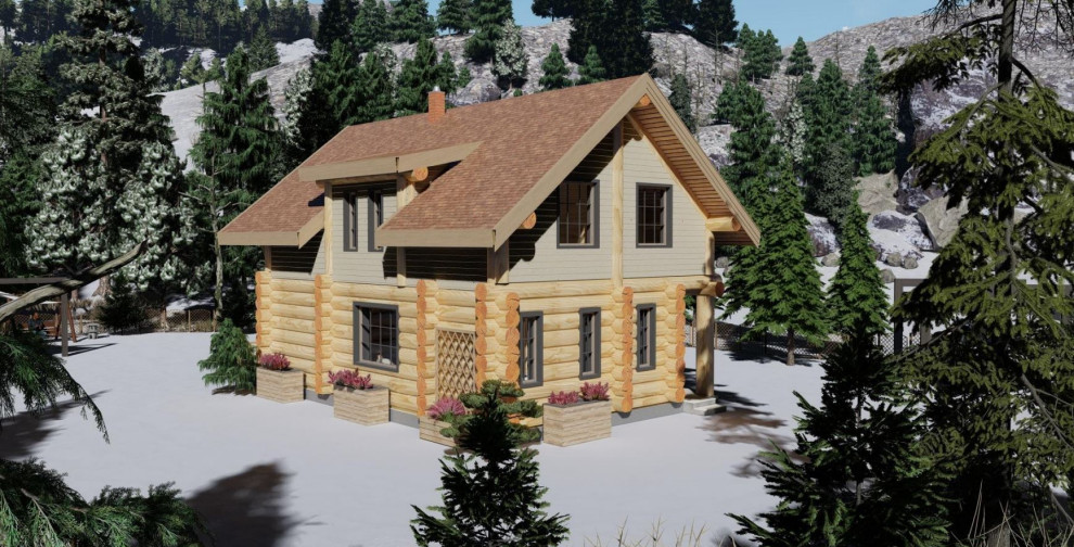 Дом по технологии Post and Beam