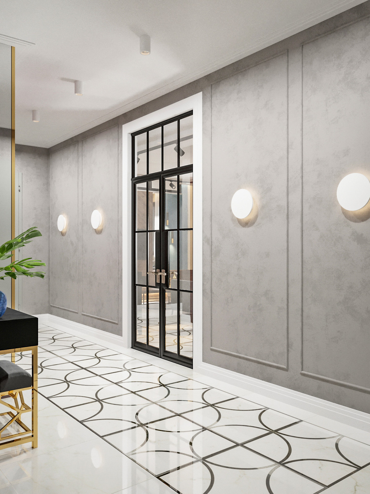 Дизайн квартиры в г. Омске ЖК "Серебряный берег"