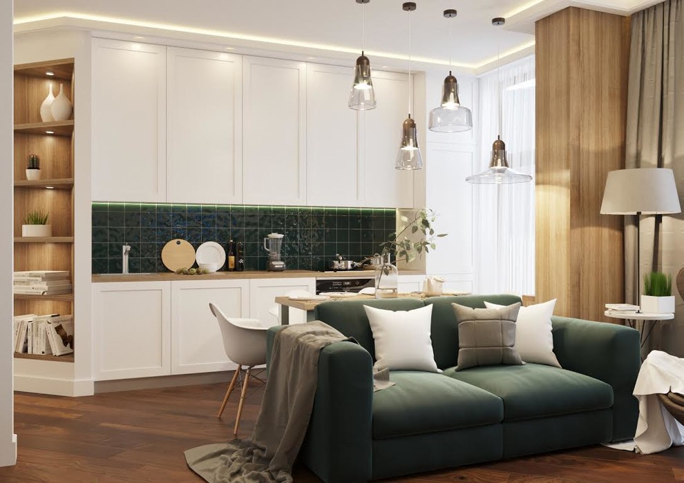 Обложка проекта: Квартира в ЖК "Резиденция композиторов"