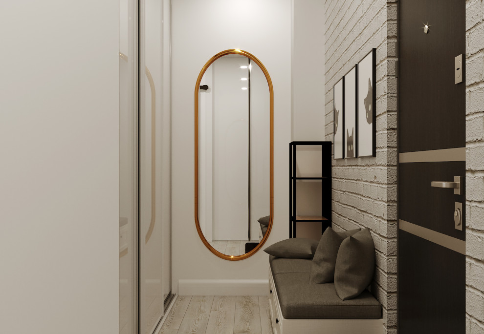 квартира для молодой семьи с ребёнком - прихожая