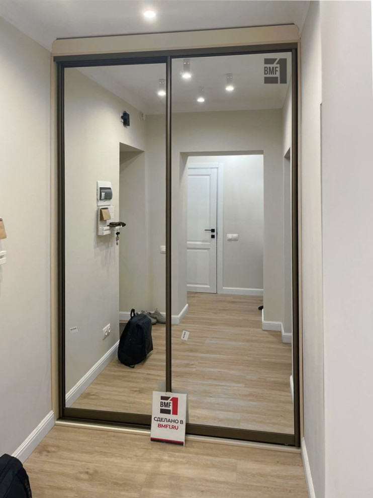 Шкаф-купе с зеркалами в прихожую