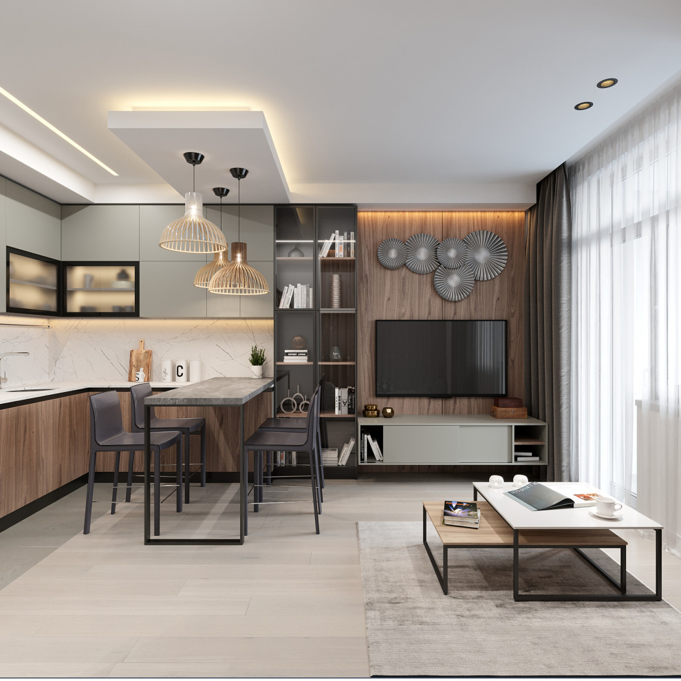 Обложка проекта: Квартира в современном стиле