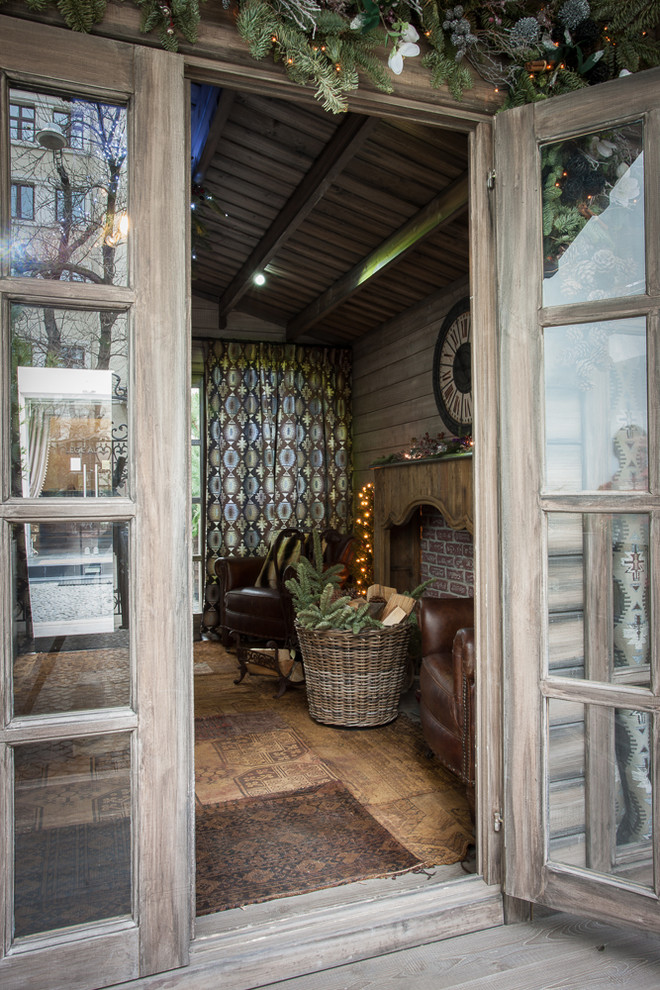 Проект зимнего шале в центре Москвы на Старом Арбате