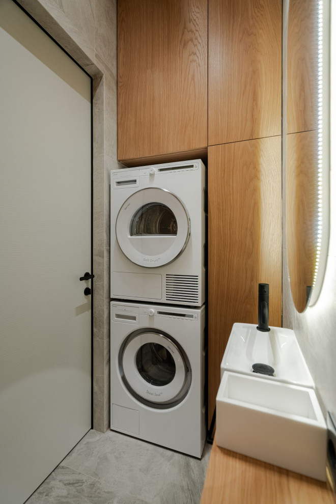 Серый минимализм | 58 кв.м.