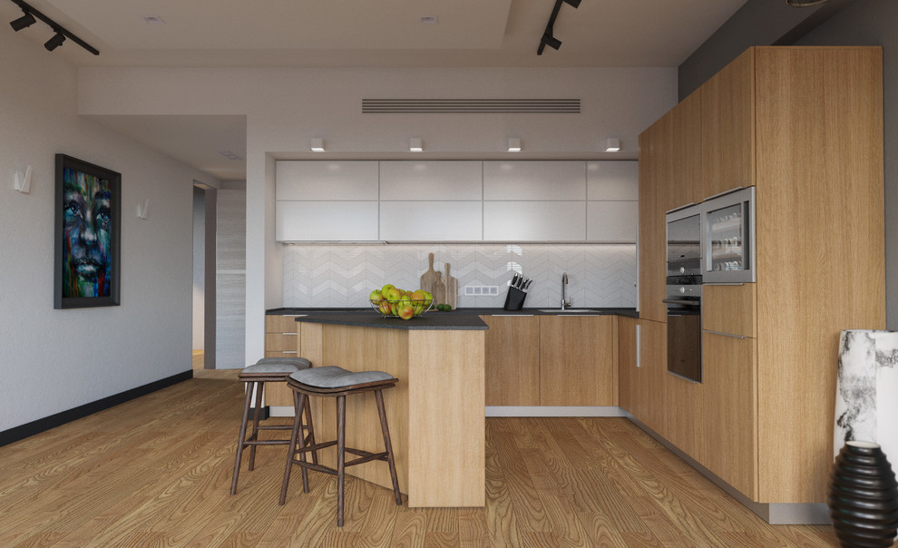 3-комнатная квартира для молодого мужчины с видом на реку (визуализация)