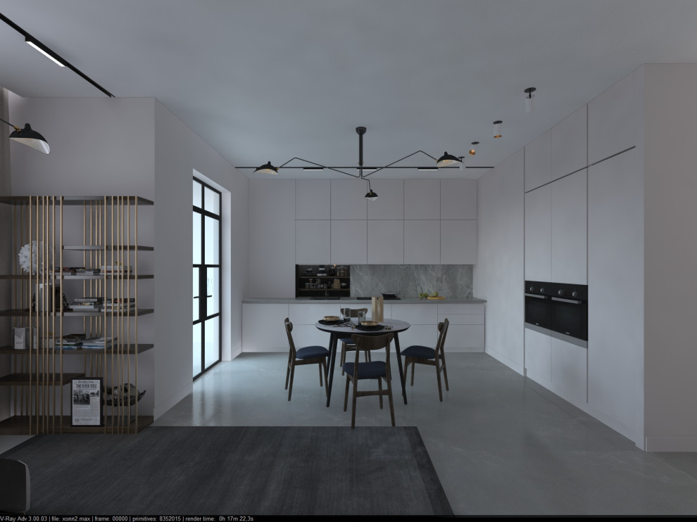 Обложка проекта: Квартира в стиле минимализм для молодой семьи