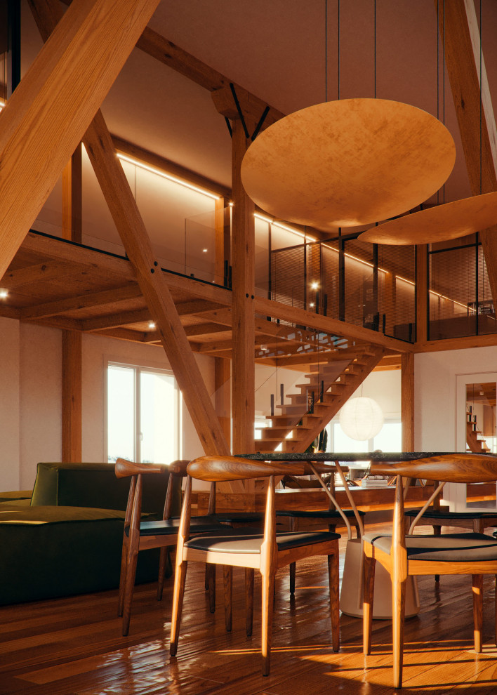 Обложка проекта: Двухуровневые апартаменты в Иркутске