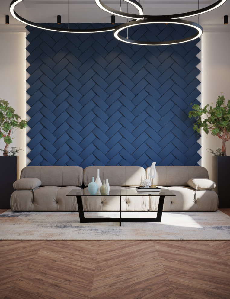 Обложка проекта: Дизайн-проект ЖК Лесной