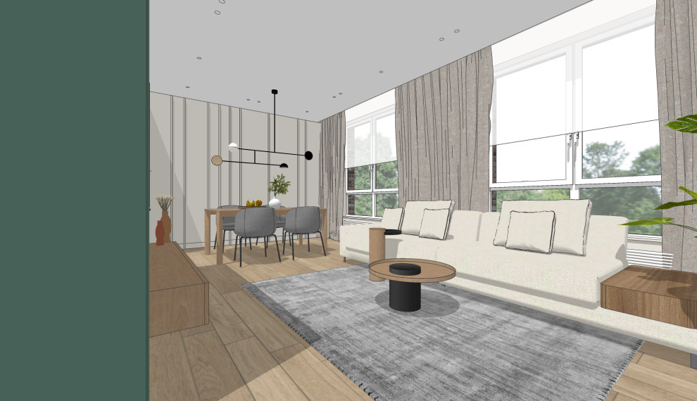 Квартира 91 кв.м. ЖК "Лефортово Парк"