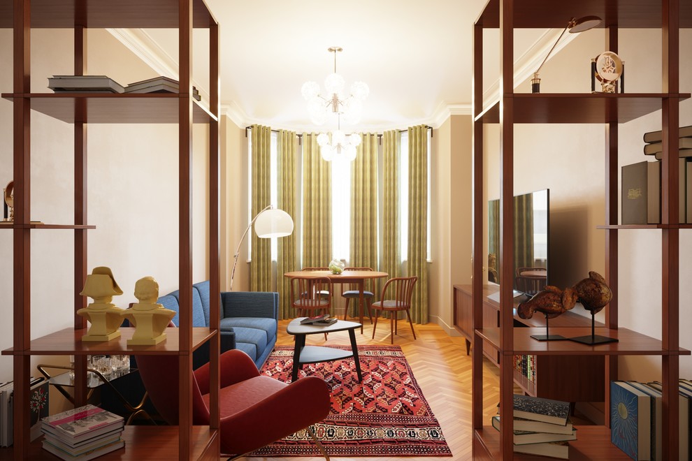 Ретро-квартира в сталинке на Университетском