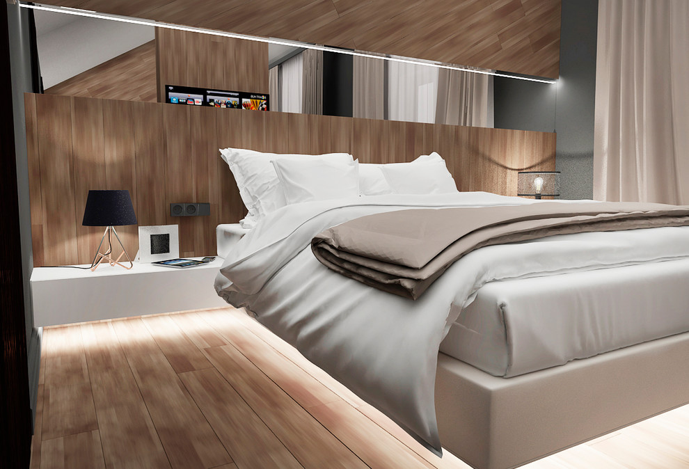 Обложка проекта: Спальня в частном доме